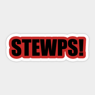 STEWPS! Sticker